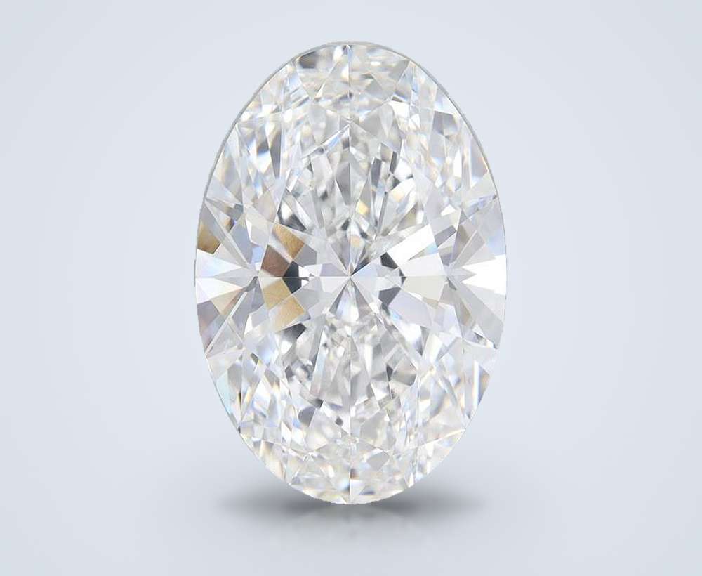12.10 Carat Oval Lab Diamond