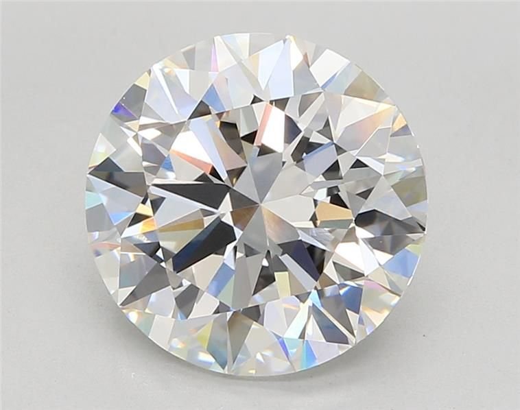 5.50ct F VVS1 Excellent Cut Round Lab Grown Diamond