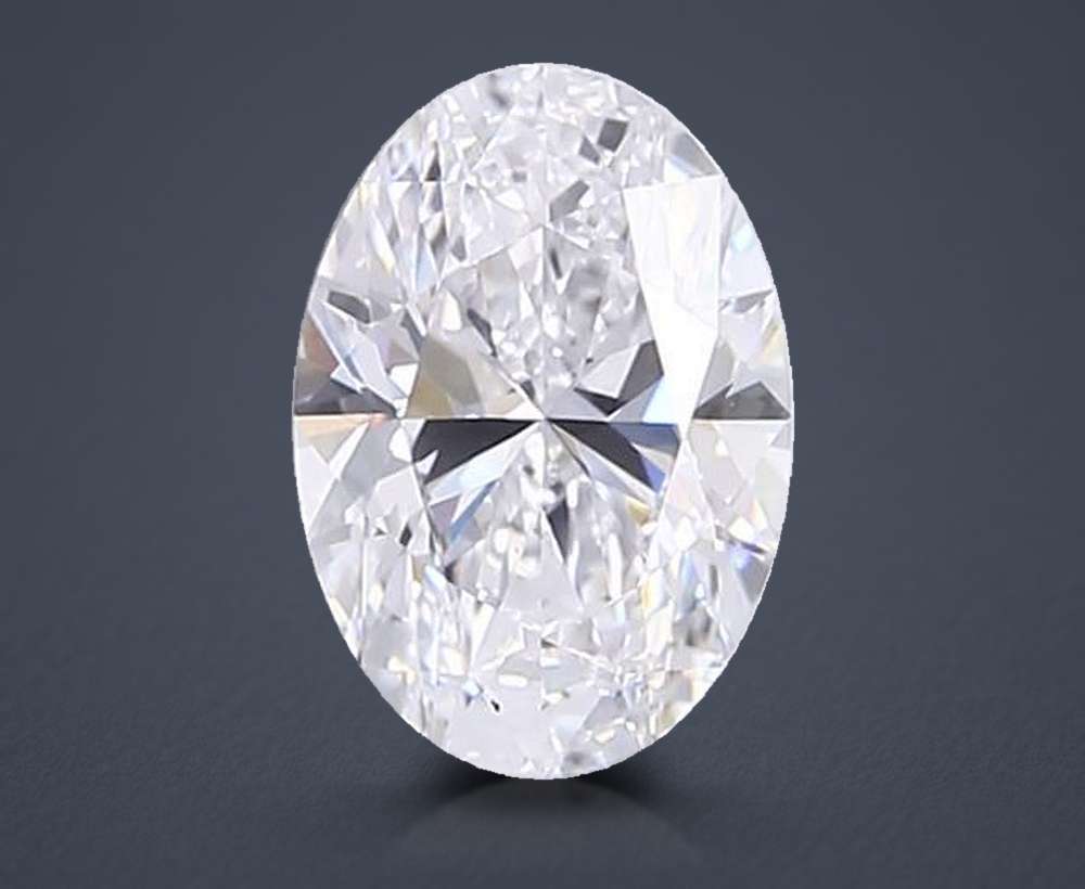 5.00 Carat Oval Lab Diamond