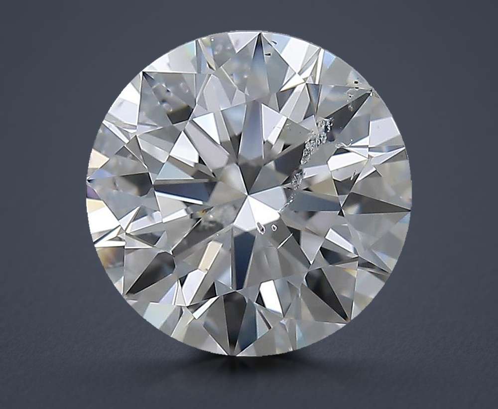 3.30 Carat Round Natural Diamond