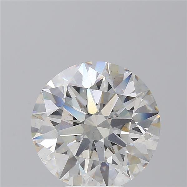 6.18ct H VS2 Rare Carat Ideal Cut Round Lab Grown Diamond