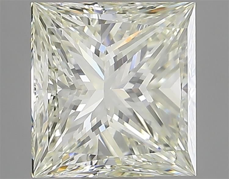 3.02ct K VS1 Very Good Cut Princess Diamond
