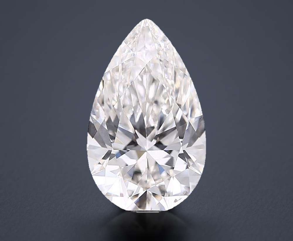4.21 Carat Pear Lab Diamond