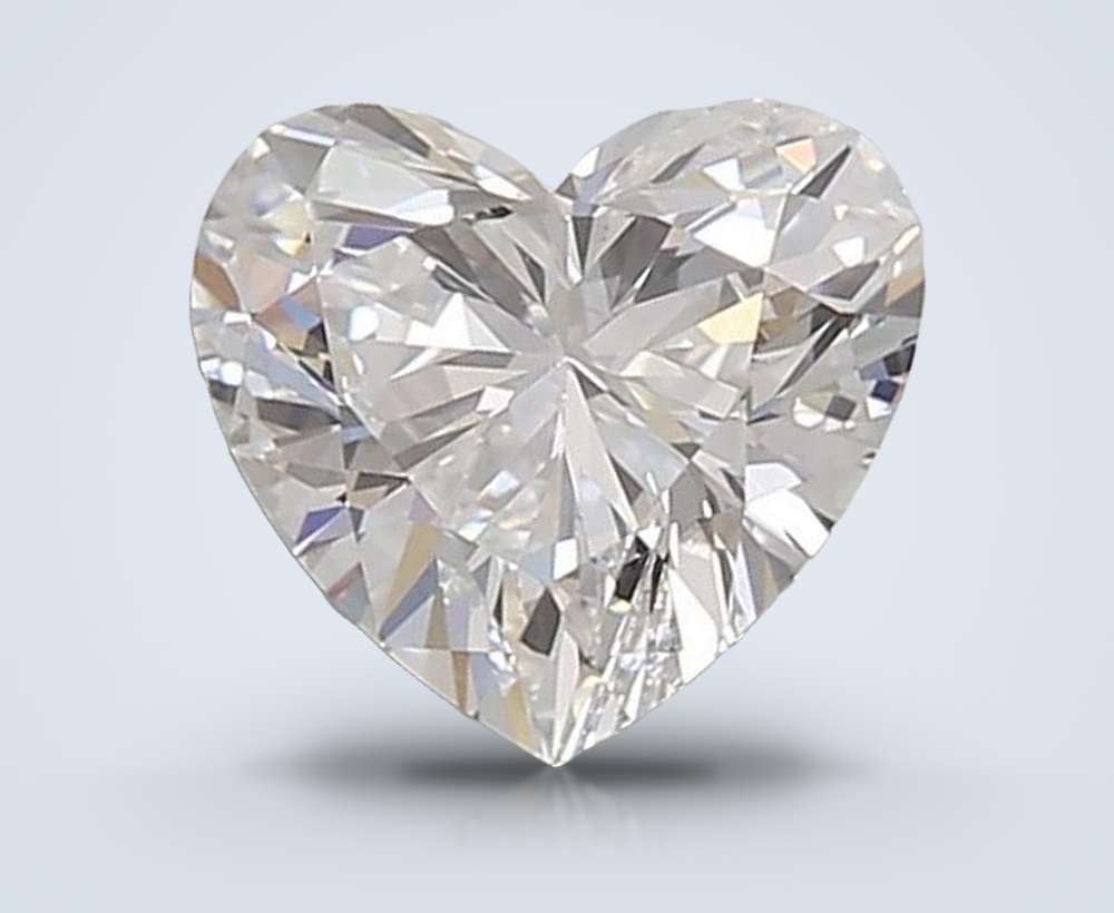 1.52 Carat Heart Lab Diamond