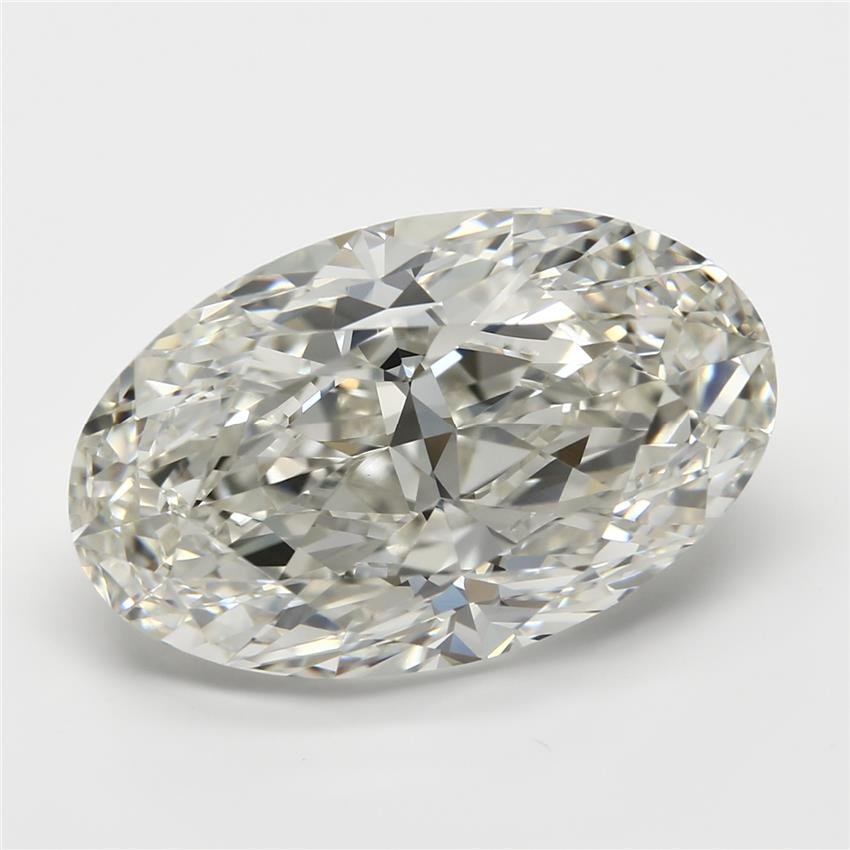 8.12ct K VVS2 Very Good Cut Oval Diamond