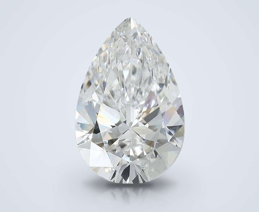 10.52 Carat Pear Lab Diamond