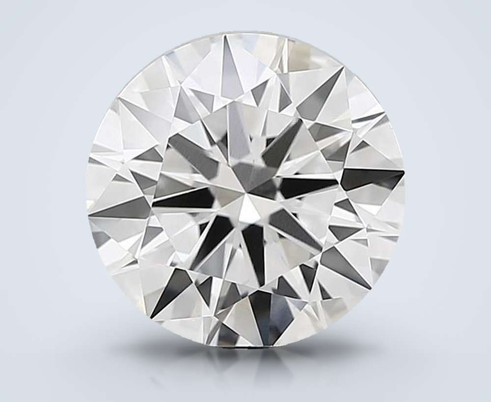 3.83 Carat Round Lab Diamond