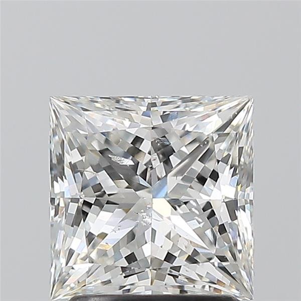 1.74ct H SI2 Rare Carat Ideal Cut Princess Diamond
