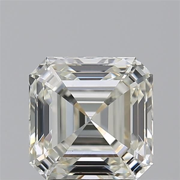 2.06ct J VS2 Rare Carat Ideal Cut Asscher Diamond