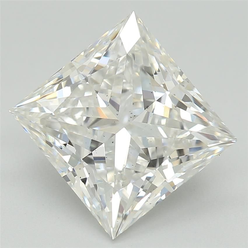 2.09ct E SI1 Rare Carat Ideal Cut Princess Lab Grown Diamond