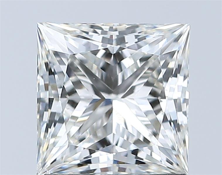 1.47ct G VS2 Rare Carat Ideal Cut Princess Lab Grown Diamond