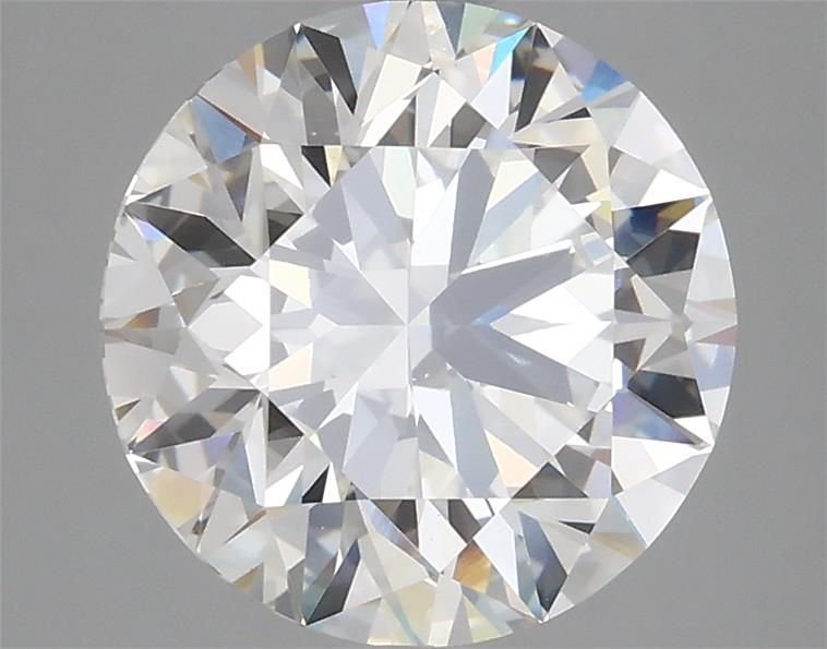 3.37ct H VVS2 Rare Carat Ideal Cut Round Lab Grown Diamond