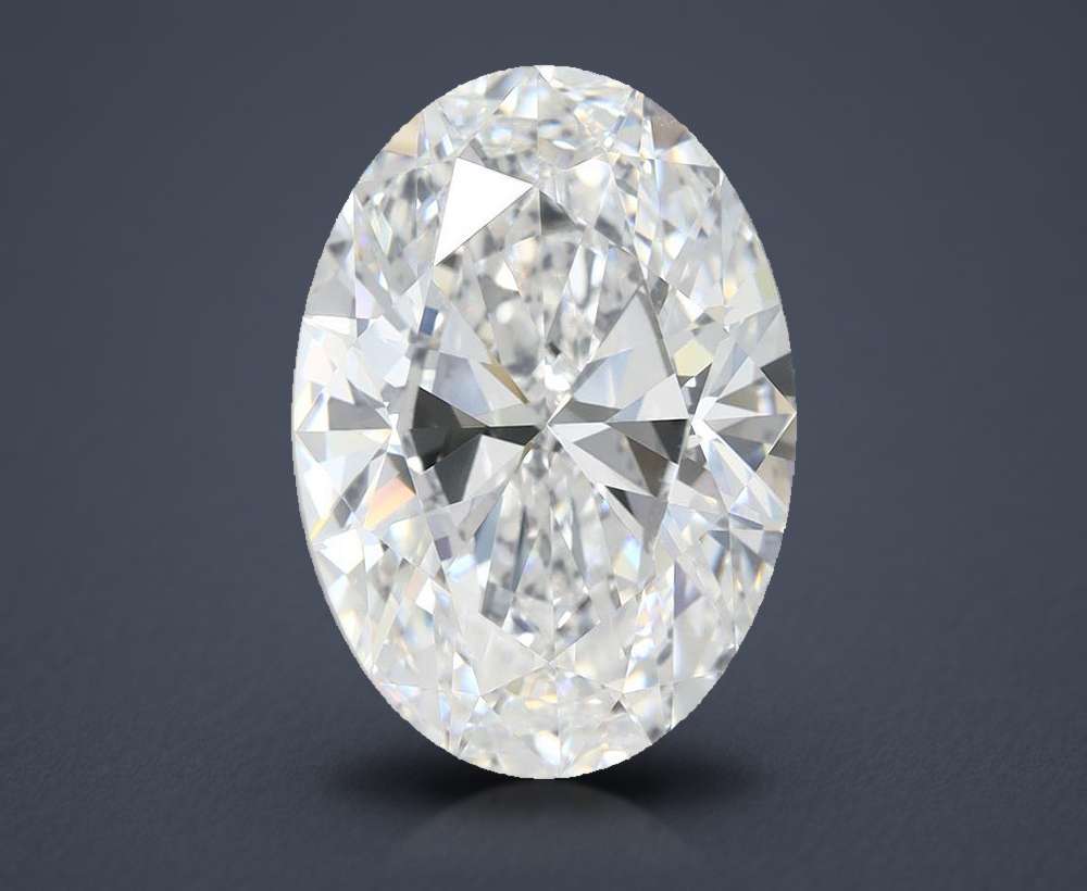 5.01 Carat Oval Lab Diamond