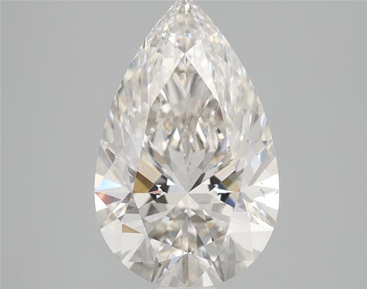 2.09ct H VS2 Rare Carat Ideal Cut Pear Lab Grown Diamond