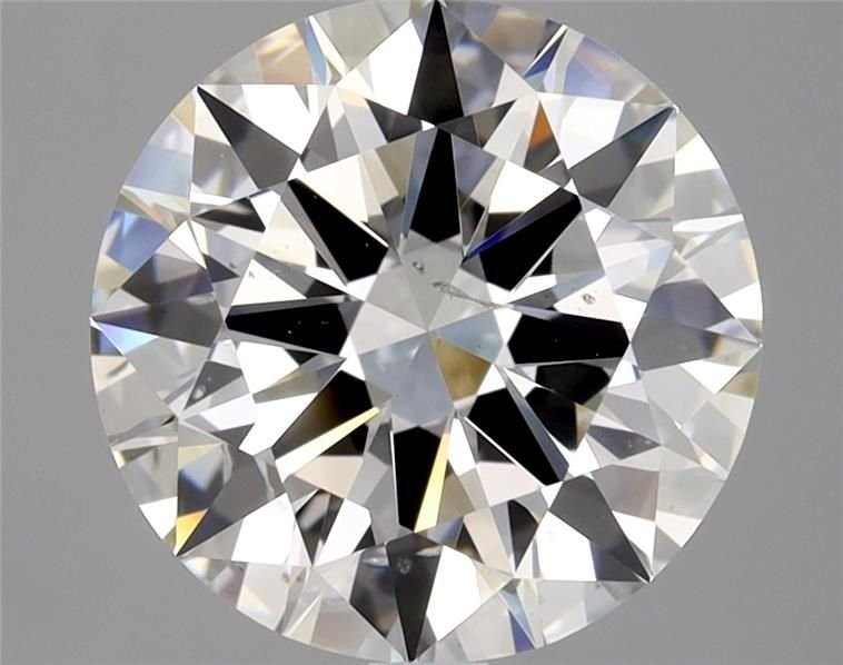 3.78ct G SI2 Rare Carat Ideal Cut Round Diamond