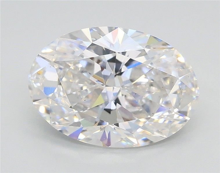 2.02ct E VS2 Rare Carat Ideal Cut Oval Lab Grown Diamond