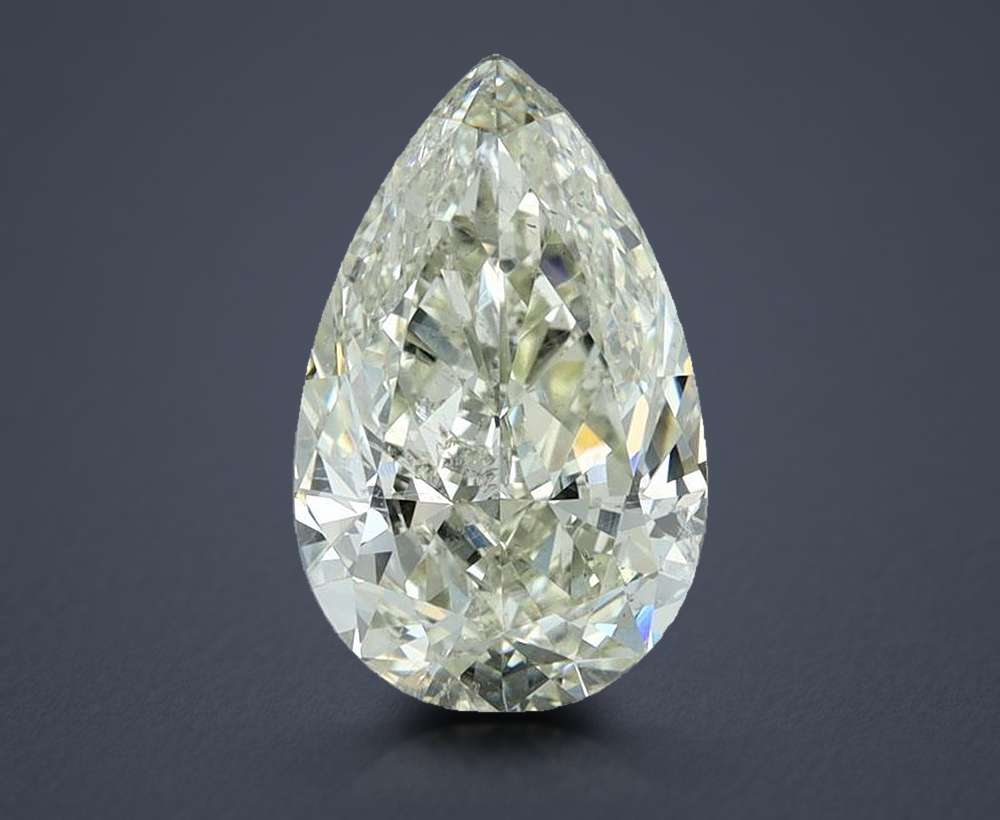 2.00 Carat Pear Natural Diamond