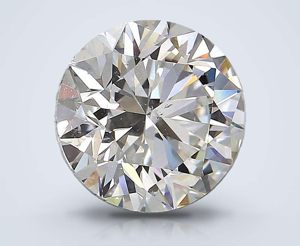 3.01 Carat Round Natural Diamond
