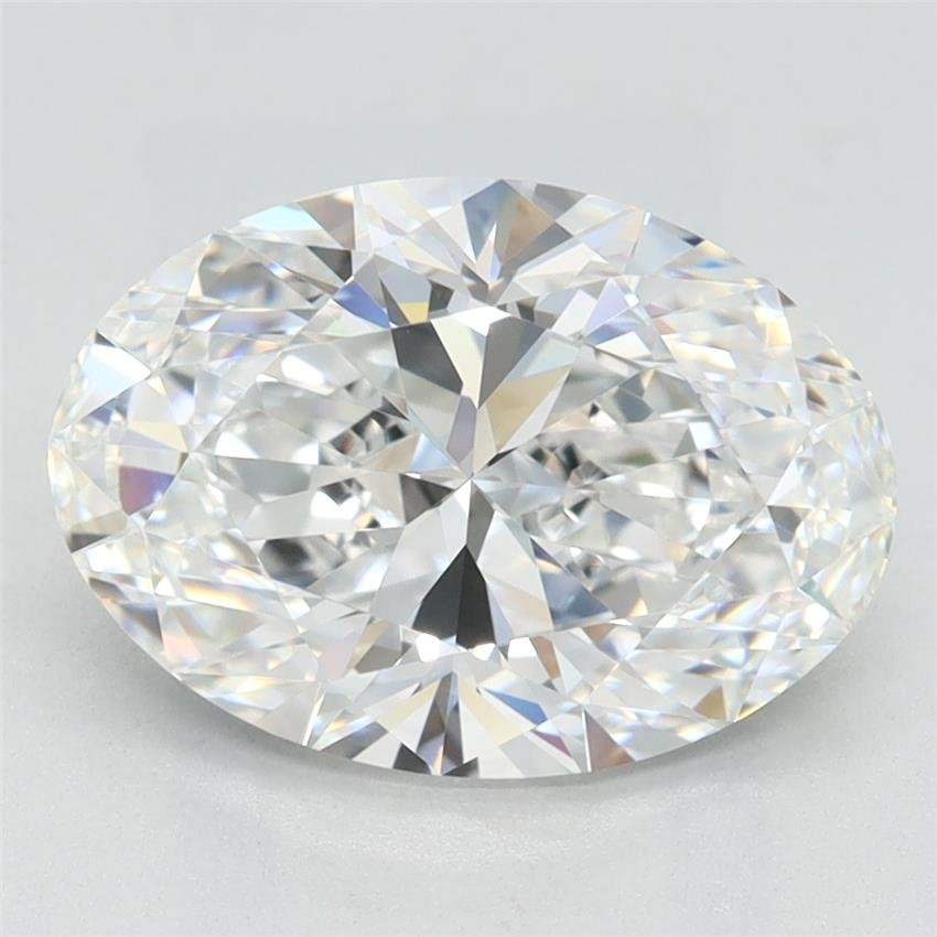 2.62ct D VVS1 Rare Carat Ideal Cut Oval Lab Grown Diamond