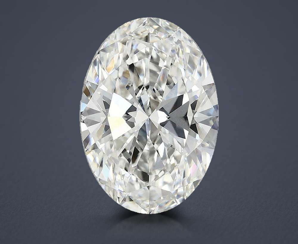 3.94 Carat Oval Lab Diamond