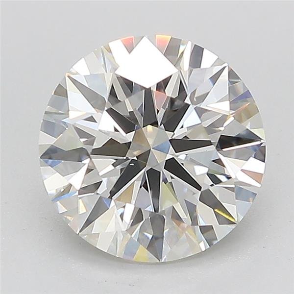 2.45ct F VS1 Excellent Cut Round Lab Grown Diamond