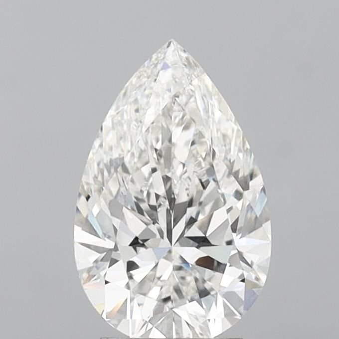 3.00 Carat Pear Lab Diamond