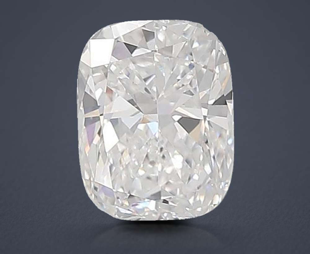 1.63 Carat Cushion Lab Diamond