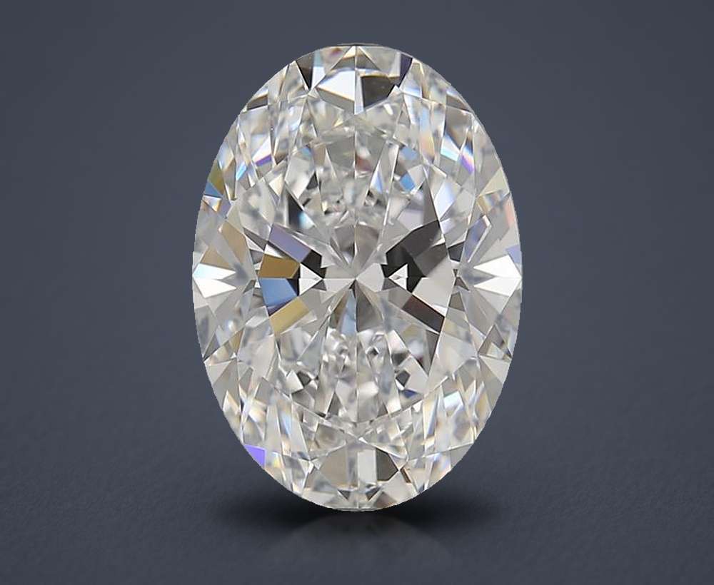 4.02 Carat Oval Lab Diamond