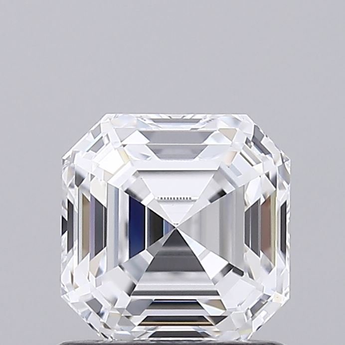 1.04ct D VVS2 Rare Carat Ideal Cut Asscher Lab Grown Diamond