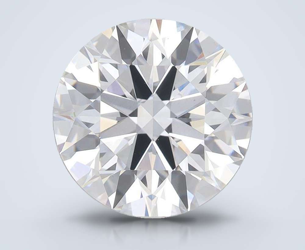 3.80 Carat Round Lab Diamond
