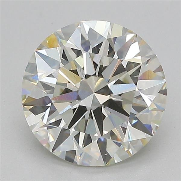 2.29ct J VS1 Rare Carat Ideal Cut Round Lab Grown Diamond