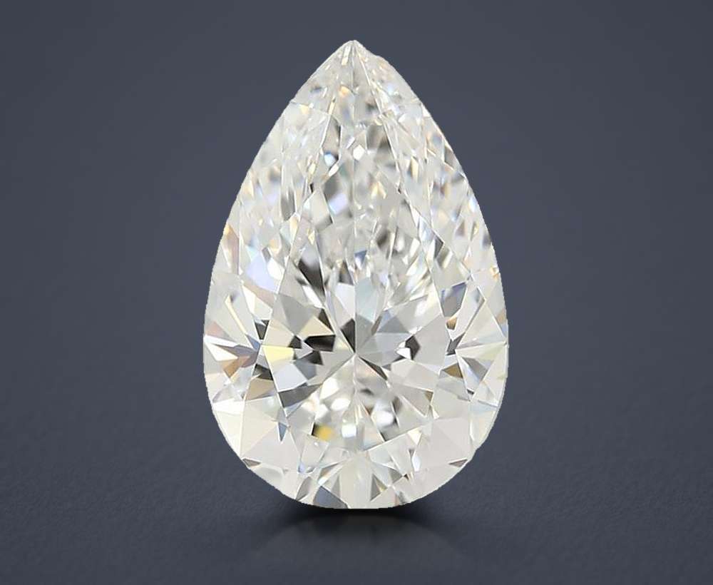 2.52 Carat Pear Lab Diamond