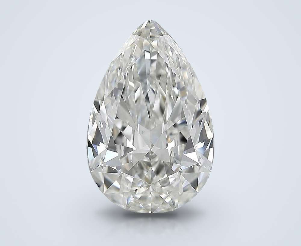 5.03 Carat Pear Natural Diamond