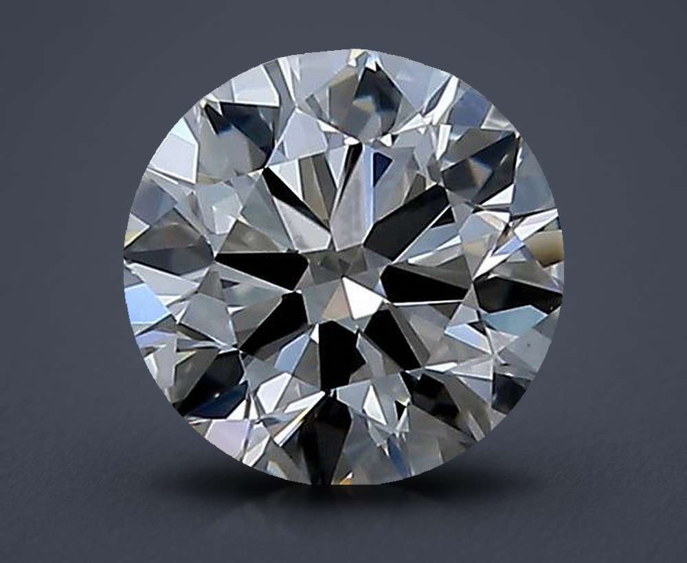 0.70 Carat Round Natural Diamond