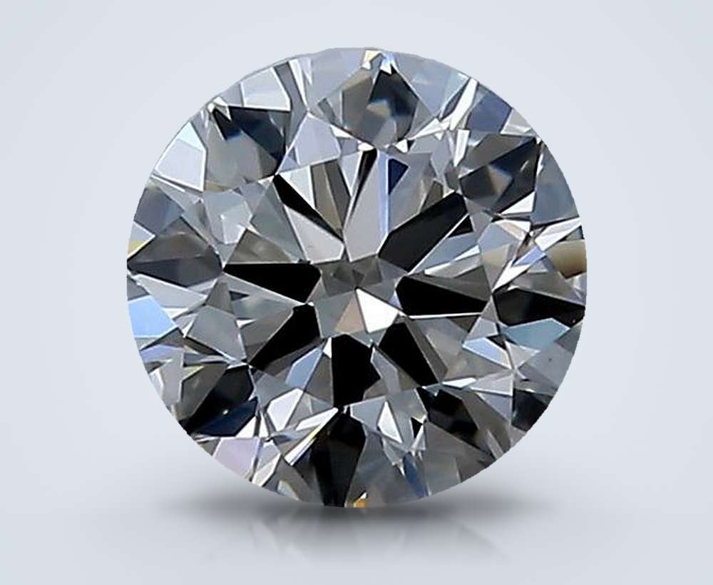 0.70 Carat Round Natural Diamond