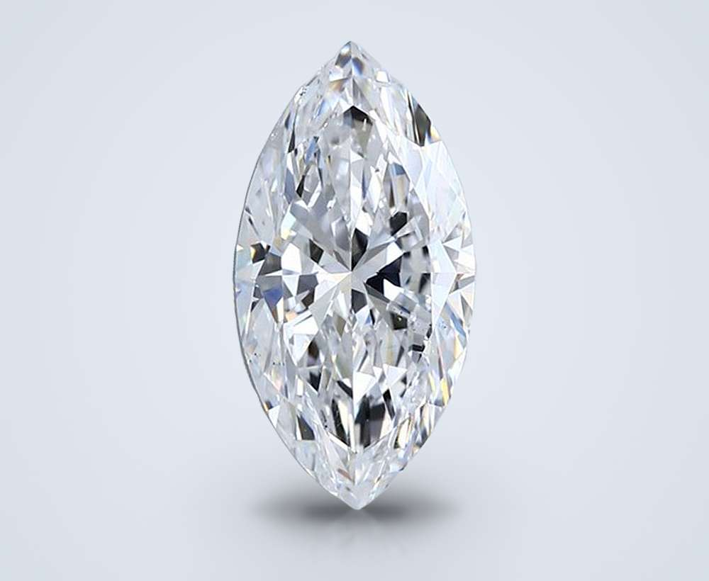 3.70 Carat Marquise Natural Diamond