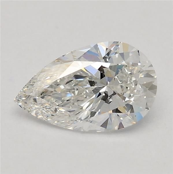 0.71ct F VS1 Rare Carat Ideal Cut Pear Lab Grown Diamond