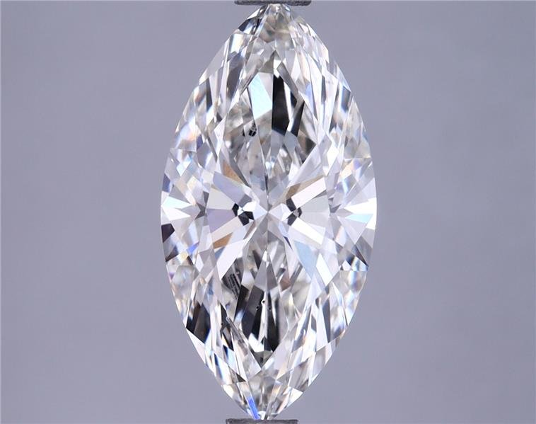 1.98ct H VS2 Rare Carat Ideal Cut Marquise Lab Grown Diamond