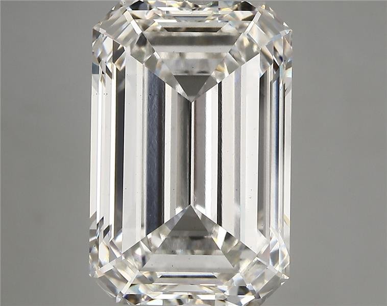 9.10ct G VS1 Rare Carat Ideal Cut Emerald Lab Grown Diamond