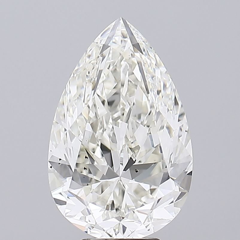7.03ct G VS2 Rare Carat Ideal Cut Pear Diamond