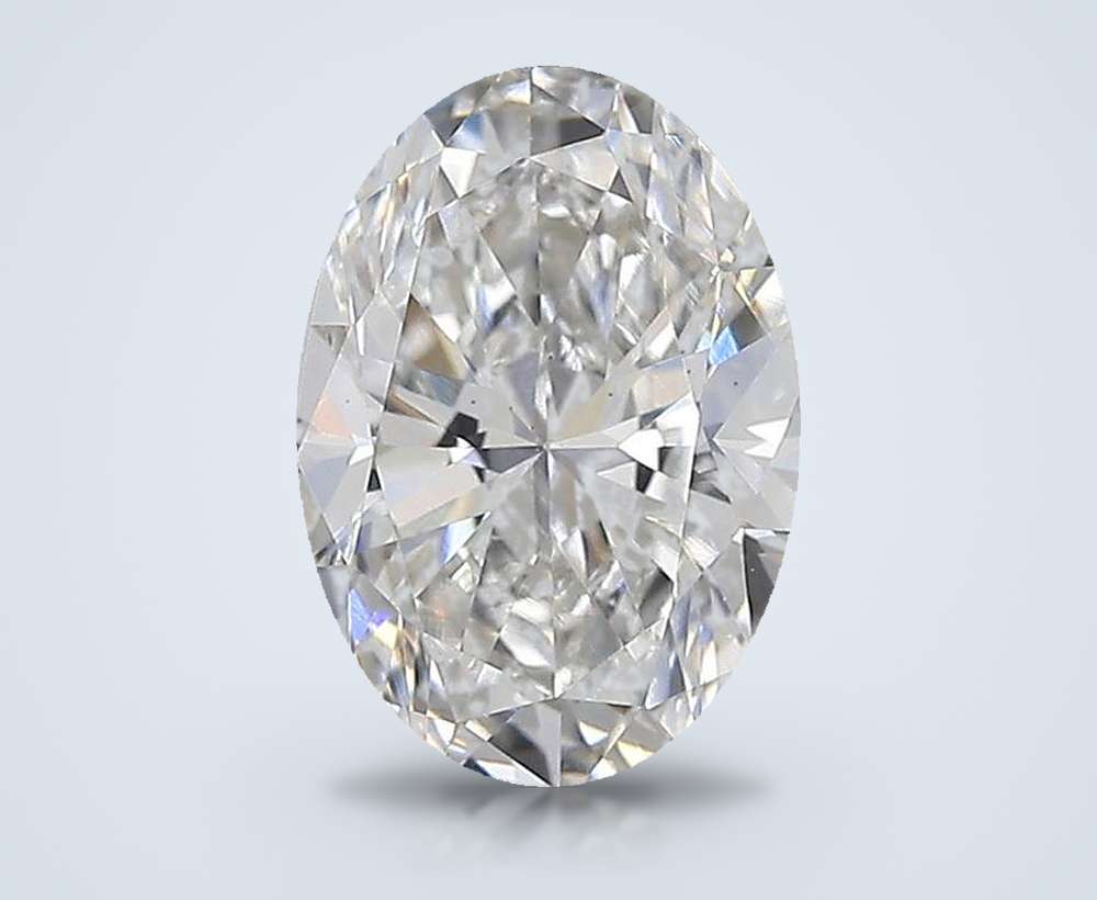 0.74 Carat Oval Lab Diamond