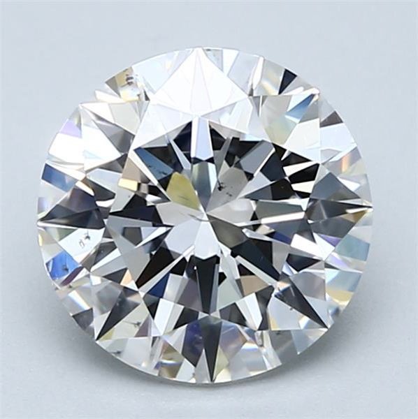 2.97ct E SI1 Excellent Cut Round Diamond