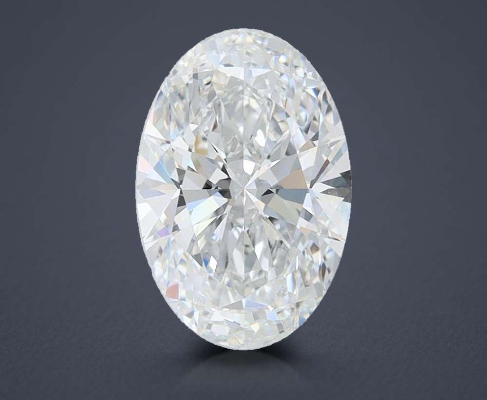 1.64 Carat Oval Lab Diamond