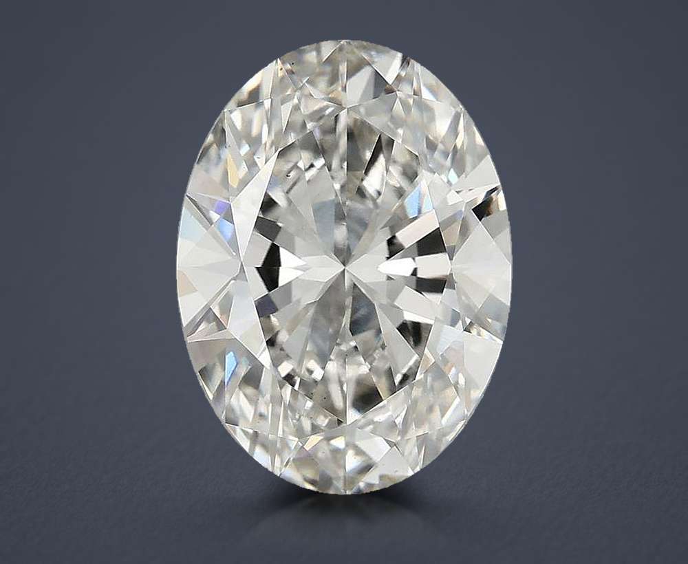 4.10 Carat Oval Lab Diamond