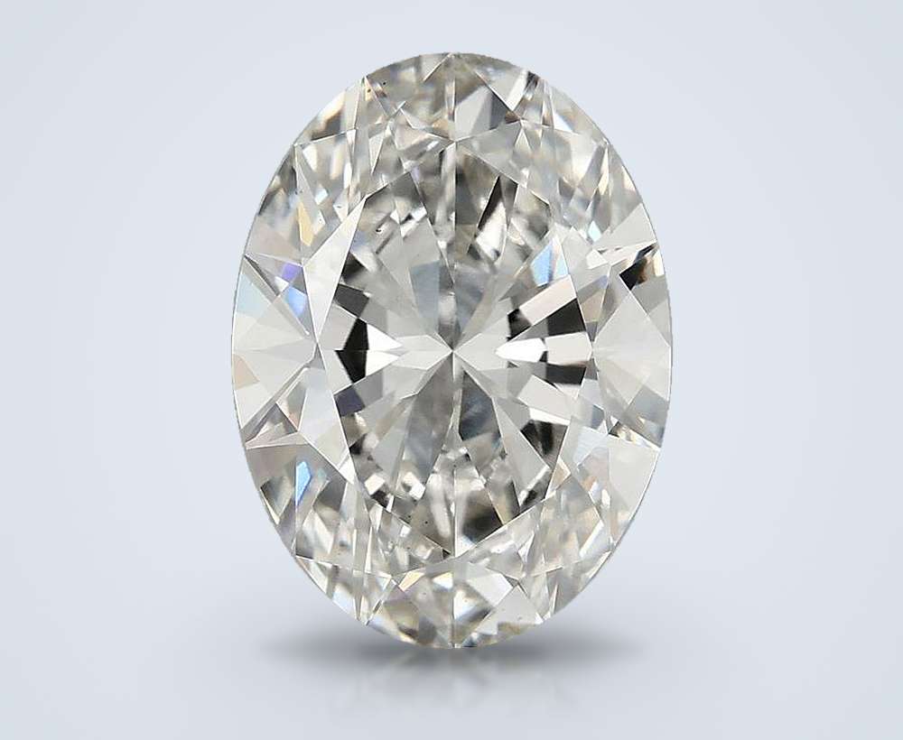 4.10 Carat Oval Lab Diamond