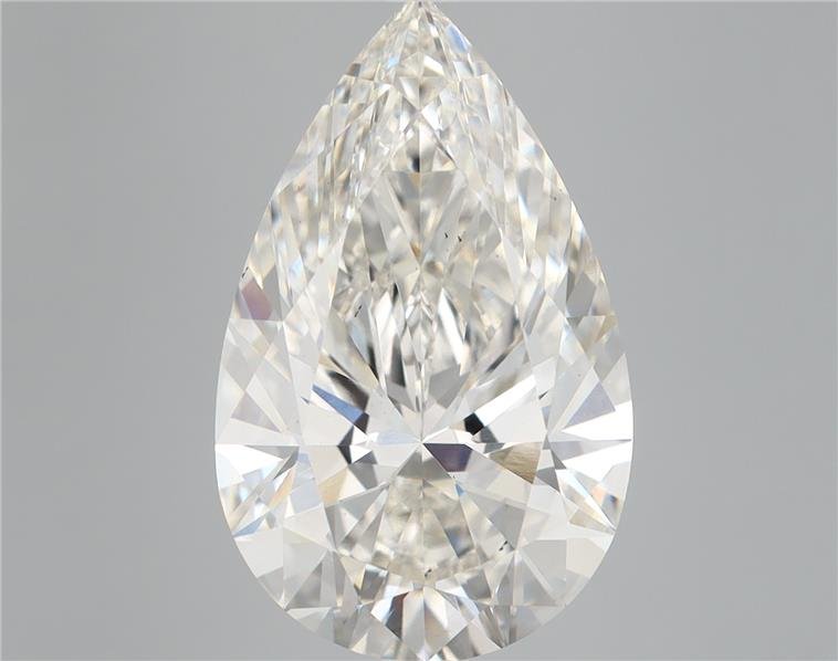 6.66 Carat Pear Lab Diamond