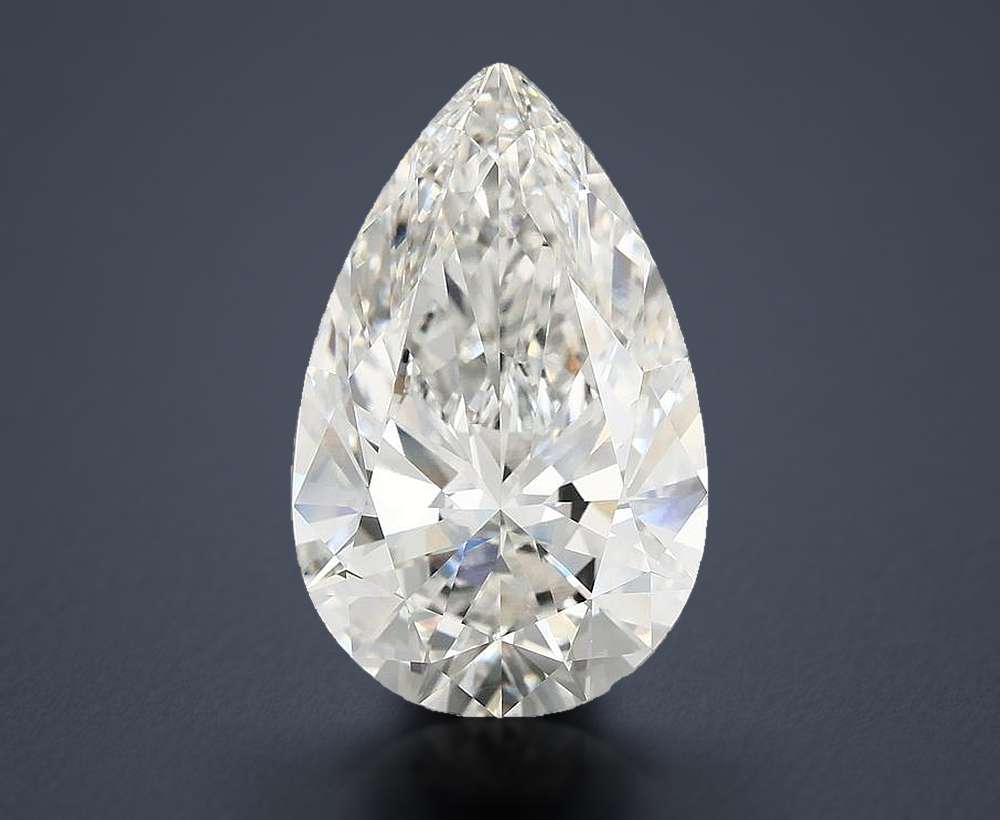 10.10 Carat Pear Lab Diamond