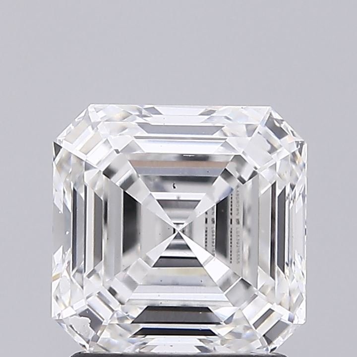 1.72ct E VS1 Rare Carat Ideal Cut Asscher Lab Grown Diamond