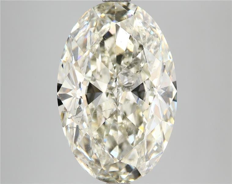 5.10ct J SI1 Very Good Cut Oval Diamond