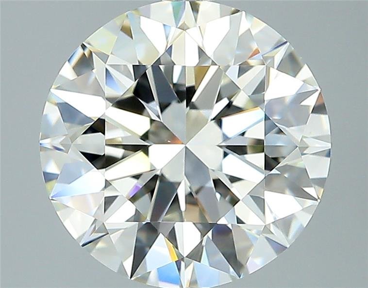 3.09ct J VS1 Rare Carat Ideal Cut Round Diamond